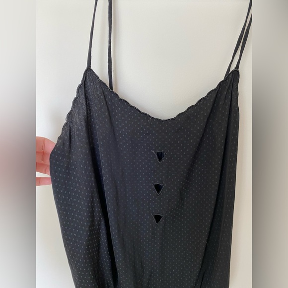 Intimately by Free People Black Polkadot Bodysuit - Picture 2 of 8